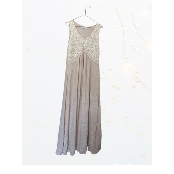 mango cream lace dress MANGO Lace Camisole Dress